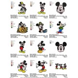 Collection Mickey Mouse Embroidery Designs 06